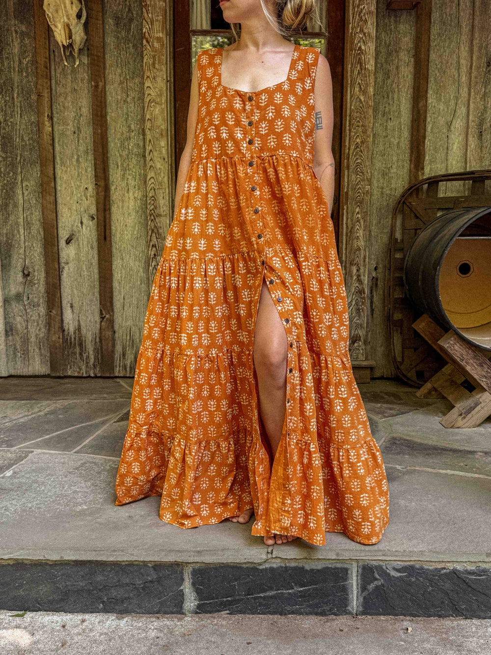 Towne Dress 100% Cotton