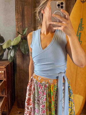 EcoVero™  Prana Wrap Top