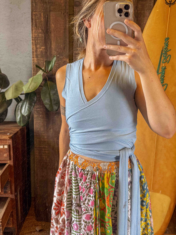 EcoVero™  Prana Wrap Top