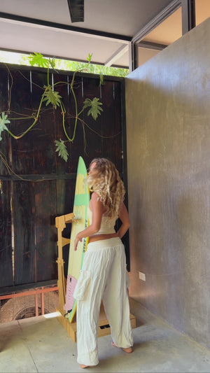 Moonstone Cargo Joggers Organic Cotton Bamboo