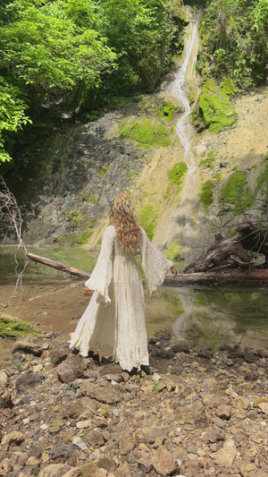 Sunwashed Raw Organic Cotton Kimono