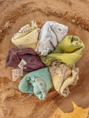 Salty Shakka Block Printed Sarong + Scarf