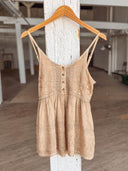 Katydid Button Flowy Top