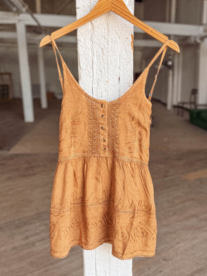 Katydid Button Flowy Top