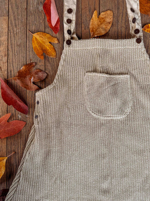 Minivestido Jersey Color Ciervo | Algodón Orgánico