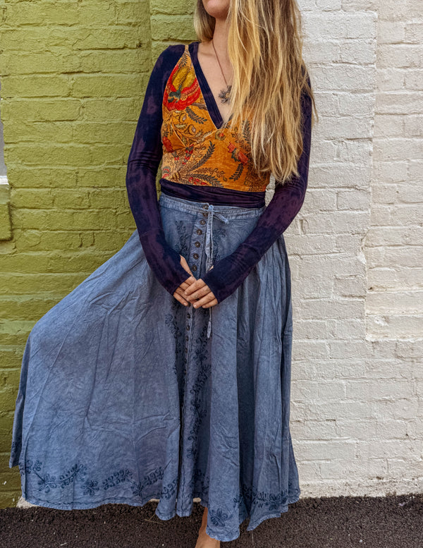 Organic Cotton Velvet Bralette