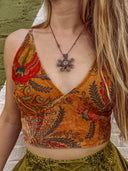 Organic Cotton Velvet Bralette