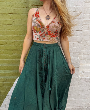 Organic Cotton Velvet Bralette