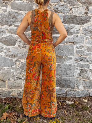 Sadye Overalls | Organic Cotton Velvet