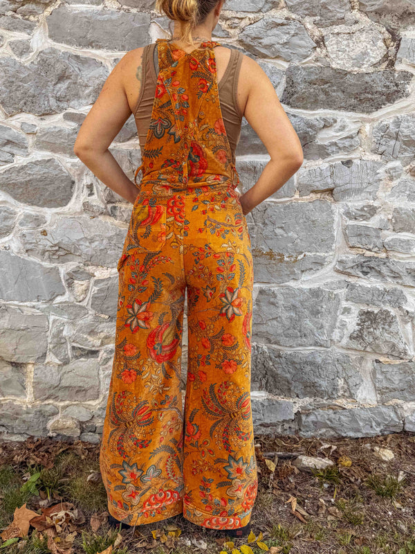 Sadye Overalls | Organic Cotton Velvet