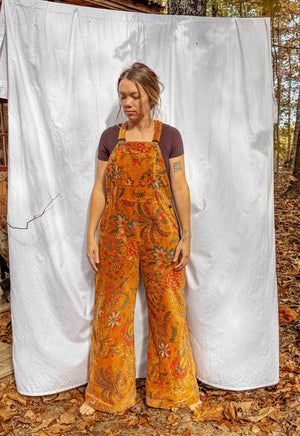 Sadye Overalls | Organic Cotton Velvet