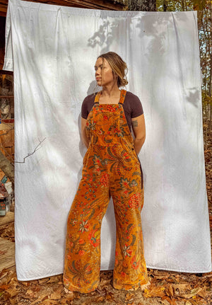 Sadye Overalls | Organic Cotton Velvet