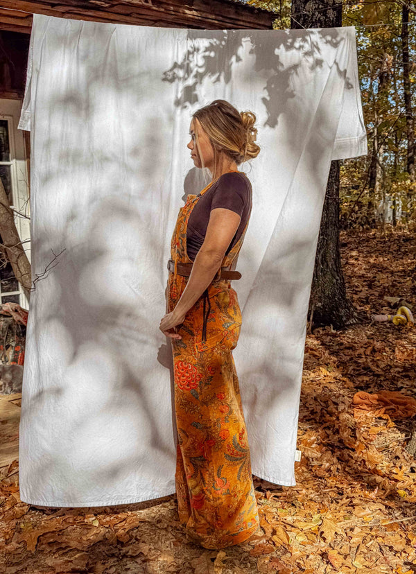 Sadye Overalls | Organic Cotton Velvet